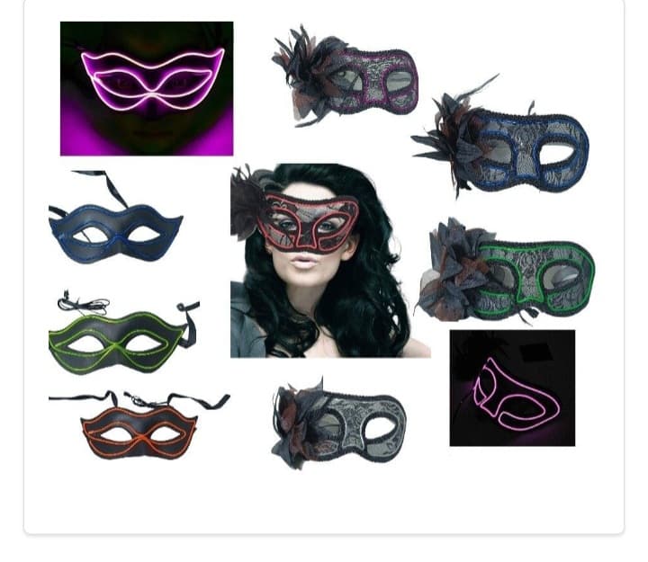 Antifaz Neon
