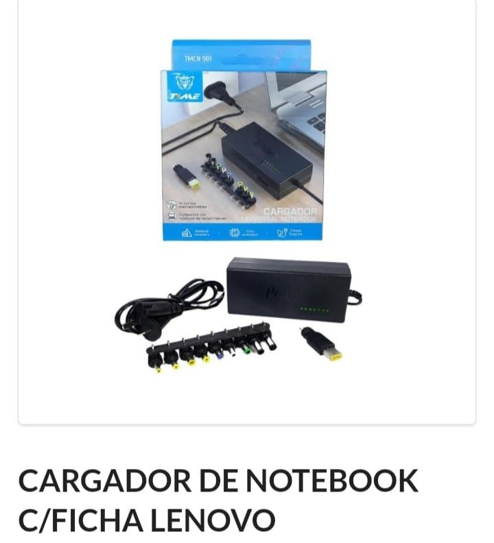 Cargador Notebook