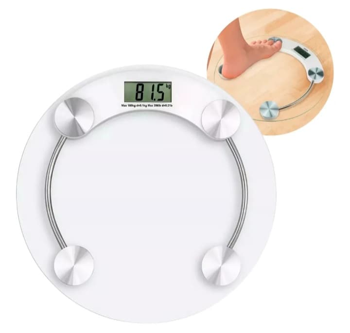 Balanza personal vidrio
