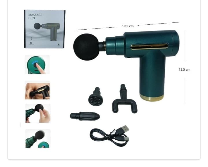 Pistola Masajesdor Recargable