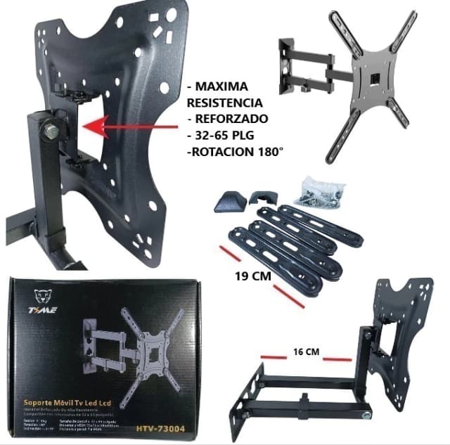 Soporte móvil tv led lcd