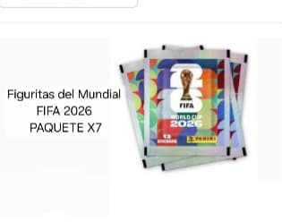 Figuritas Mindial FIFA 2026 X7